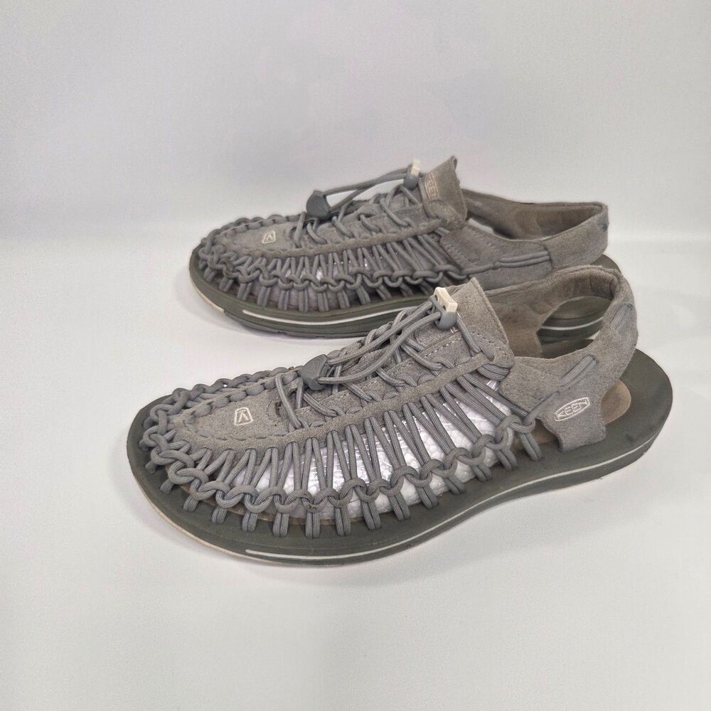 KEEN Uneek two-cord hybrid sandal sneaker size 9.5 Men's Gray